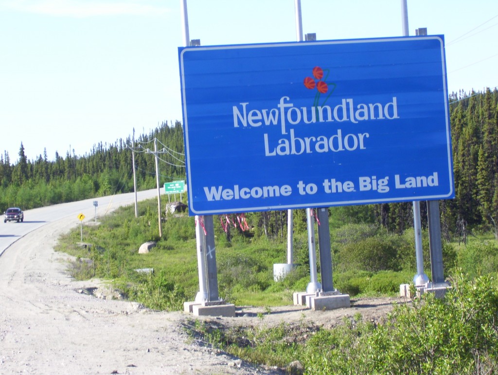 Newfoundland sign